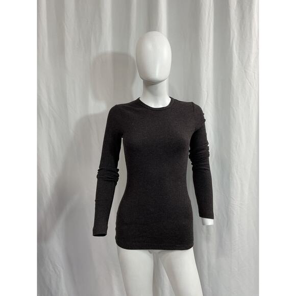 Agolde 'Delphi' Black Slim Tee Size XS - Picture 2 of 5